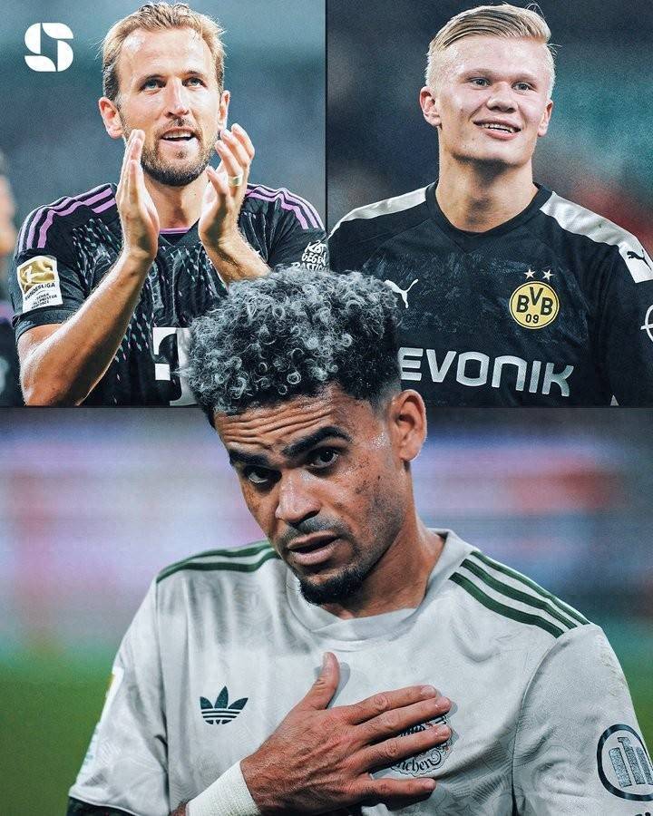 利物浦卖掉了大腿 迪亚斯前6场德甲造9球 追平哈兰德 仅次于凯恩 利物浦卖掉了大腿 迪亚斯前6场德甲造9球 追平哈兰德 仅次于凯恩